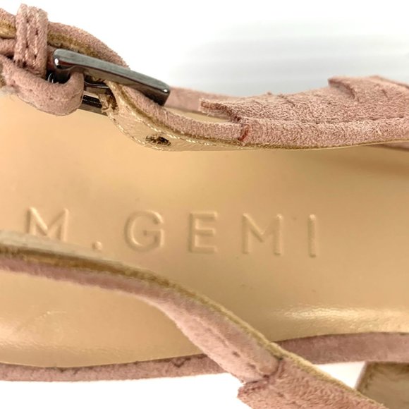 M. GEMI 'The Sagra' Fringe Slingback Pumps‎ w/ Dust Bag (NWOB) - Picture 4 of 12